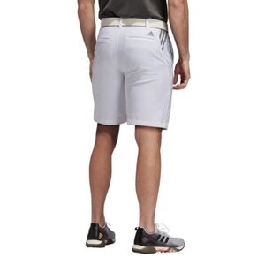 Adidas Ultimate365 3 Stripe Grey Mens Golf Short 38